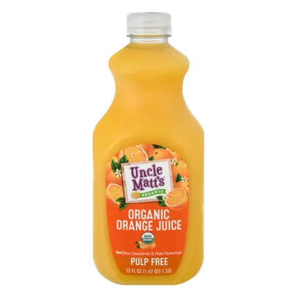 Uncle Matt's Organic Pulp Free Orange Juice 52 oz