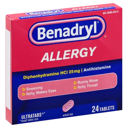 Tablets Allergy Relief 24 ea