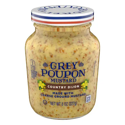 Grey Poupon Country Dijon Mustard 8 oz