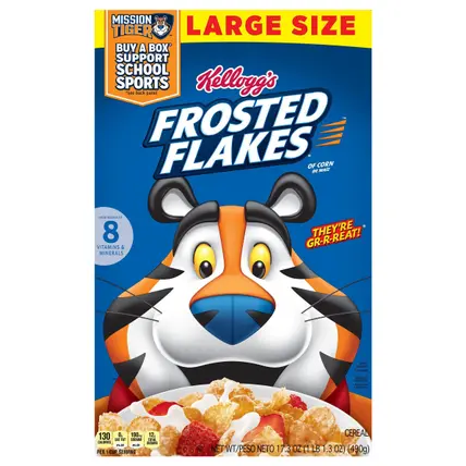 Frosted Flakes Breakfast Cereal Original, 17.3 oz