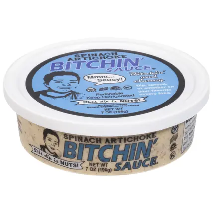 Bitchin' Sauce Spinach Artichoke Sauce 7 oz