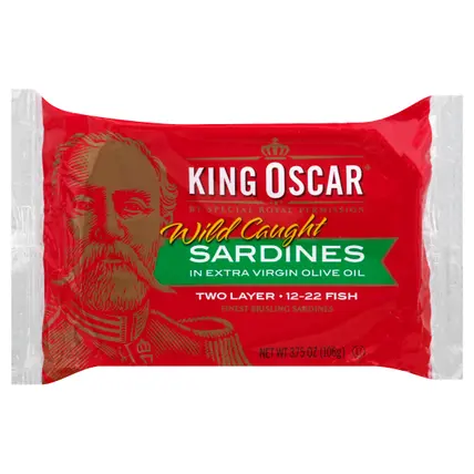 Wild Caught Sardines in Extra Virgin Olive Oil 3.75 oz