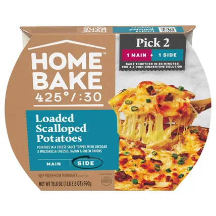 425°/:30 Loaded Scalloped Potatoes Frozen Side, 19.8 oz Box (Frozen)