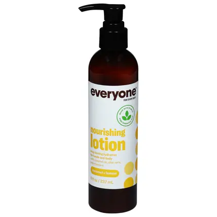 Everyone Nourishing Coconut + Lemon Lotion 8 fl oz