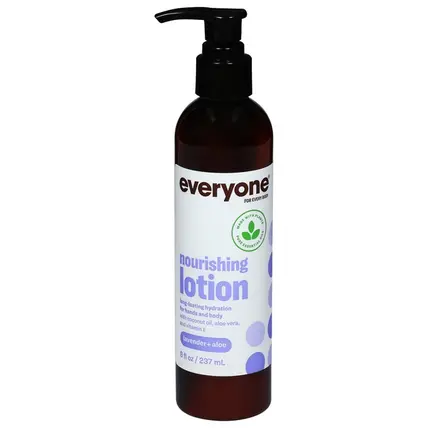 Everyone , Lavender + Aloe Nourishing Lotion 