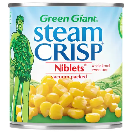 Steam Crisp Vacuum Packed Niblets Whole Kernel Sweet Corn 11 oz