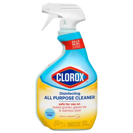 Disinfecting All Purpose Cleaner Crisp Lemon Scent Spray