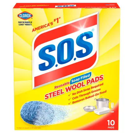S.O.S Steel Wool Soap Pads