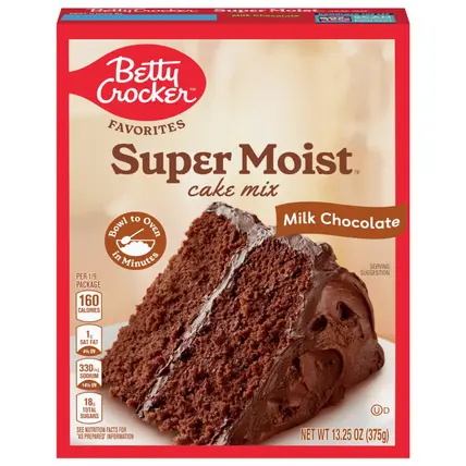 Favorites Super Moist Milk Chocolate Cake Mix, 13.25 oz.