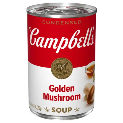 Condensed Golden Mushroom Soup, 10.5 oz Can