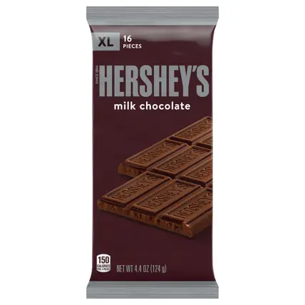 Milk Chocolate XL, Candy Bar, 4.4 oz (16 Pieces)
