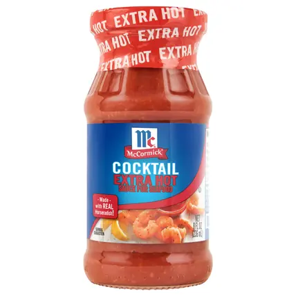 McCormick Golden Dipt Cocktail Sauce - Extra Hot, 8 fl oz