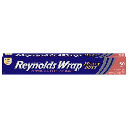 Wrap Heavy Duty Aluminum Foil, 50 Square Feet