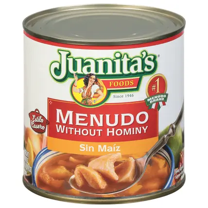 Juanita's Foods Menudo without Hominy, 25 oz can