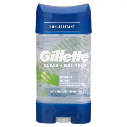 Clear + Dri-Tech Power Rush Anti-Perspirant/Deodorant 3.8 oz