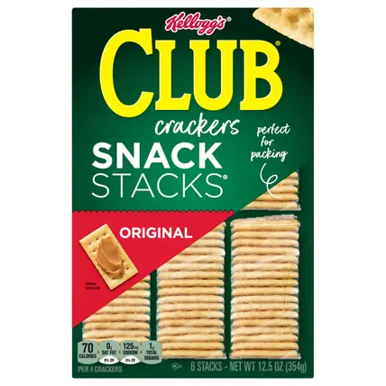 Club Snack Stacks Original Crackers 6 ea