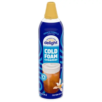 International Delight Cold Foam Coffee Creamer, French Vanilla, 14 OZ Can