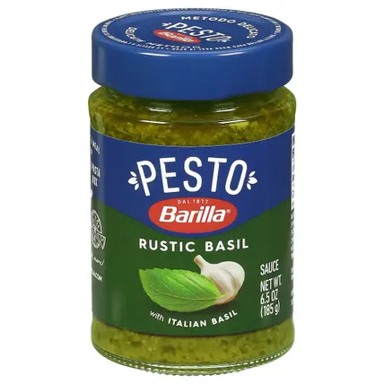Barilla Rustic Basil Pesto Sauce 6.5 oz