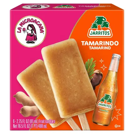 Jarritos Tamarindo Tamarind Fruit Ice Bars