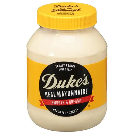 Duke''s , Smooth & Creamy Real Mayonnaise 