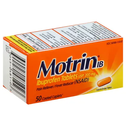 IB Pain Reliever/Fever Reducer 50 ea