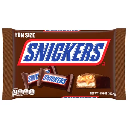 Original Chocolate Candy Bars, Fun Size, 10.59oz Bag