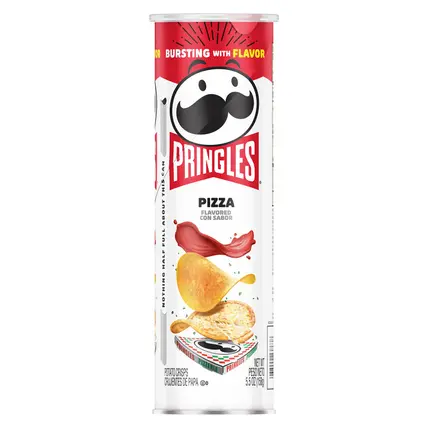Pringles Pizza Flavored Potato Crisps 5.5 oz