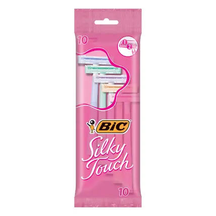 Silky Touch 10 Pack Shavers 10 ea