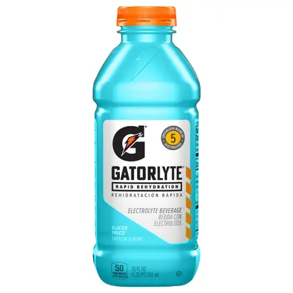 Gatorlyte Electrolyte Beverage Glacier Freeze 20 Fl Oz