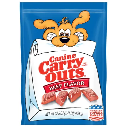 Beef Dog Snacks 22.5 oz