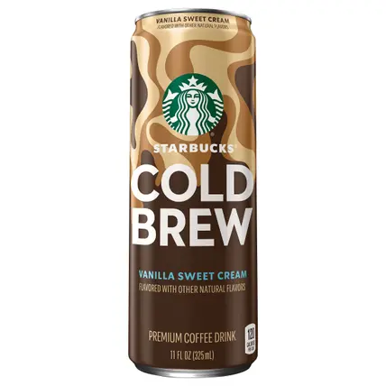 Cold Brew Premium Coffee Drink Vanilla Sweet Cream 11 Fl Oz