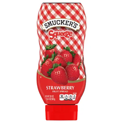 Squeeze Strawberry Fruit Spread, 20 Ounces