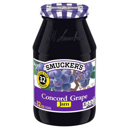 Concord Grape Jam, 32 Ounces