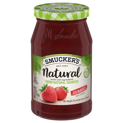Natural Strawberry Fruit Spread, 17.25 Ounces