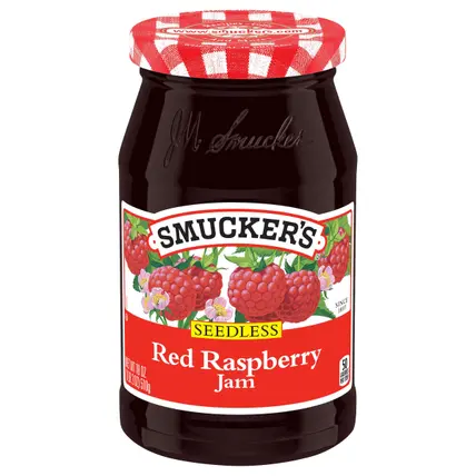 Seedless Red Raspberry Jam, 18 Ounces