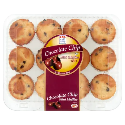 Chocolate Chip Mini Muffins