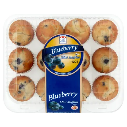 Muffins, Blueberry, Mini