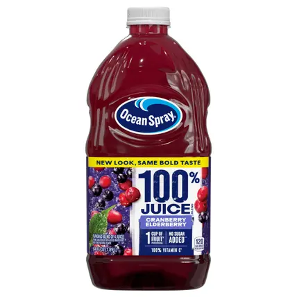 64oz 100% Cranberry Elderberry
