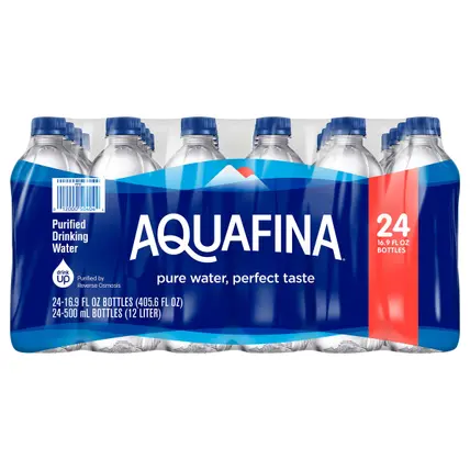Purified Drinking Bottled Water 16.9 oz 24pk