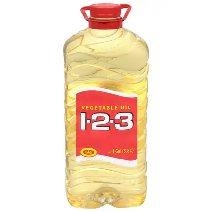 1 2 3 Vegetable Oil 1 gal