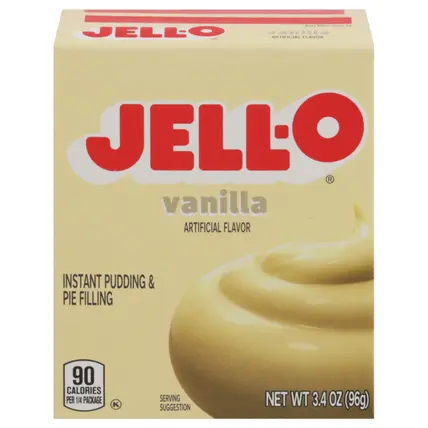 Jell-O Instant Vanilla Pudding & Pie Filling 3.4 oz