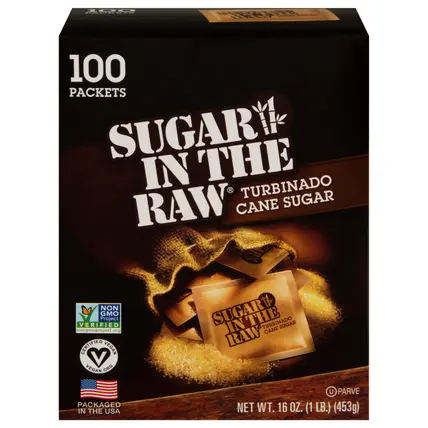 Turbinado Cane Sugar 100 ea