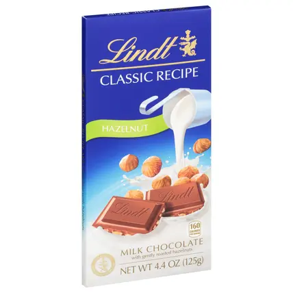 Lindt Classic Recipe Hazelnut Milk Chocolate 4.4 oz
