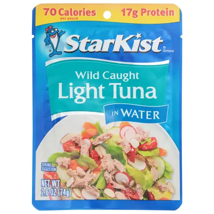 StarKist Wild Caught Light Tuna in Water 2.6 oz