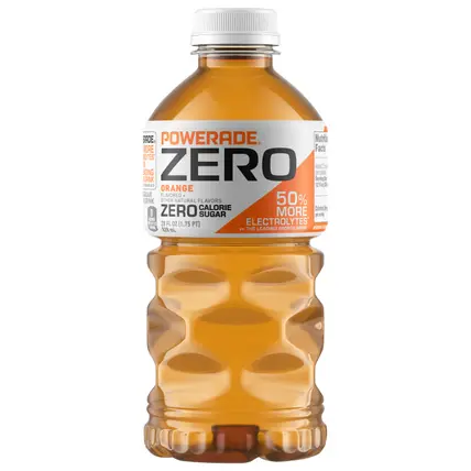 POWERADE ZERO Orange Sports Drink, 28 fl oz