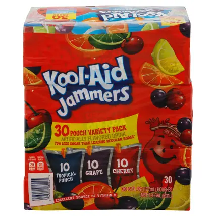 Jammers Variety Pack Juice Drink 30 - 6 fl oz Pouches