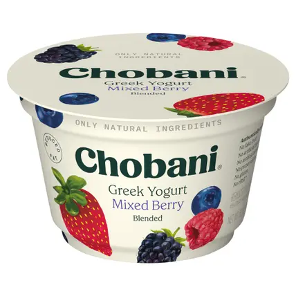 Chobani® Low-Fat Greek Yogurt Mixed Berry Blended 5.3oz