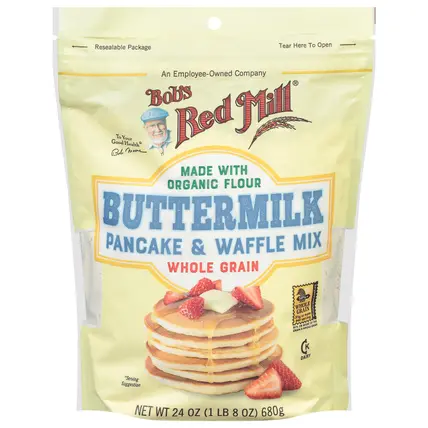 Whole Grain Buttermilk Pancake & Waffle Mix 24 oz