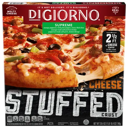 Stuffed Crust Cheese Supreme Pizza 26.4 oz