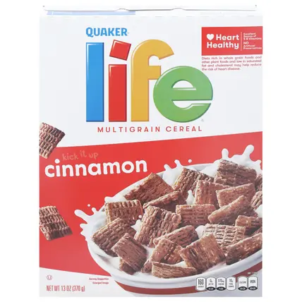 Life Multigrain Cinnamon Cereal 13 oz